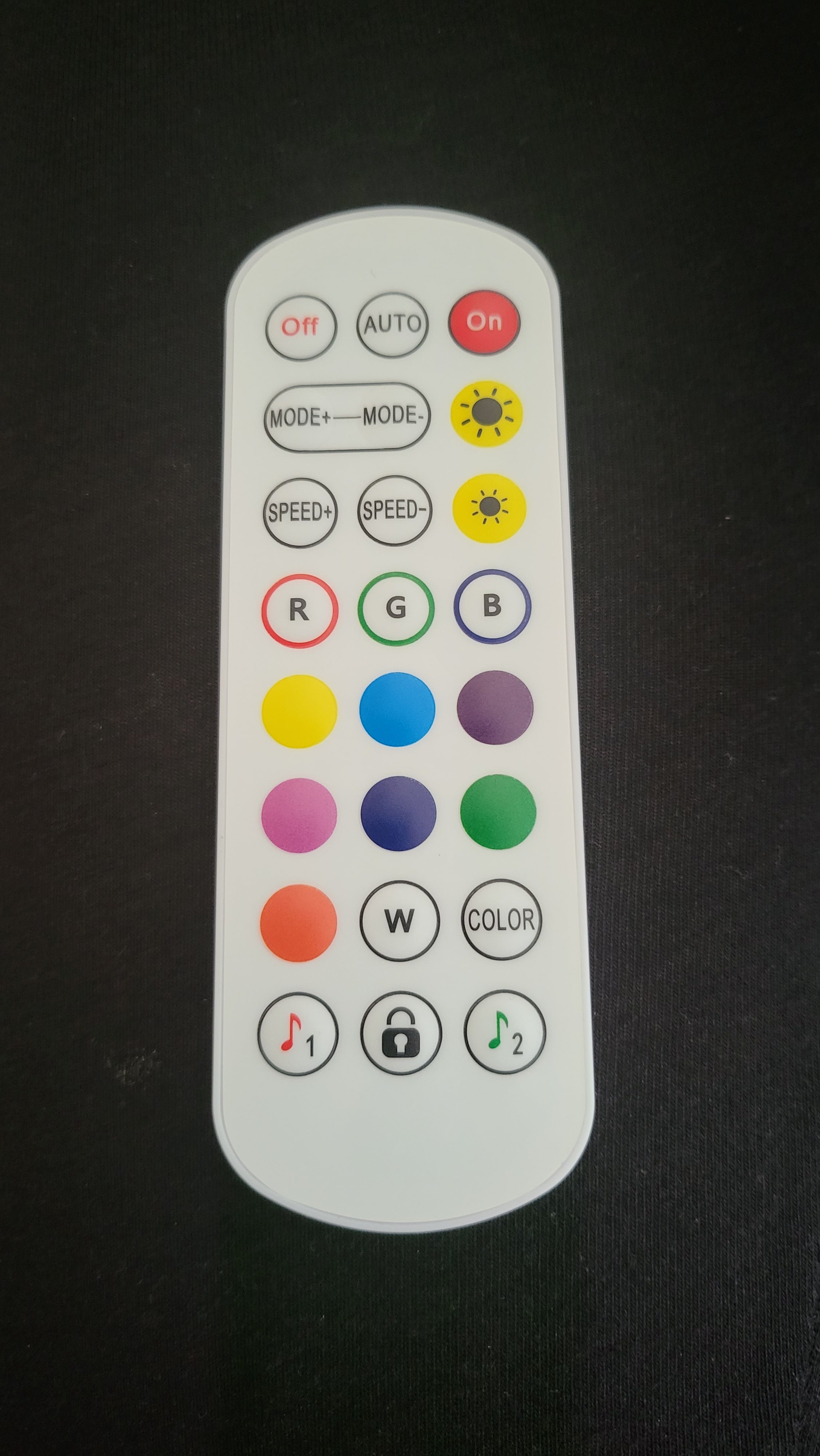 LED Fernbedienung für Farben, Weiß, dimmbarTools2Camp