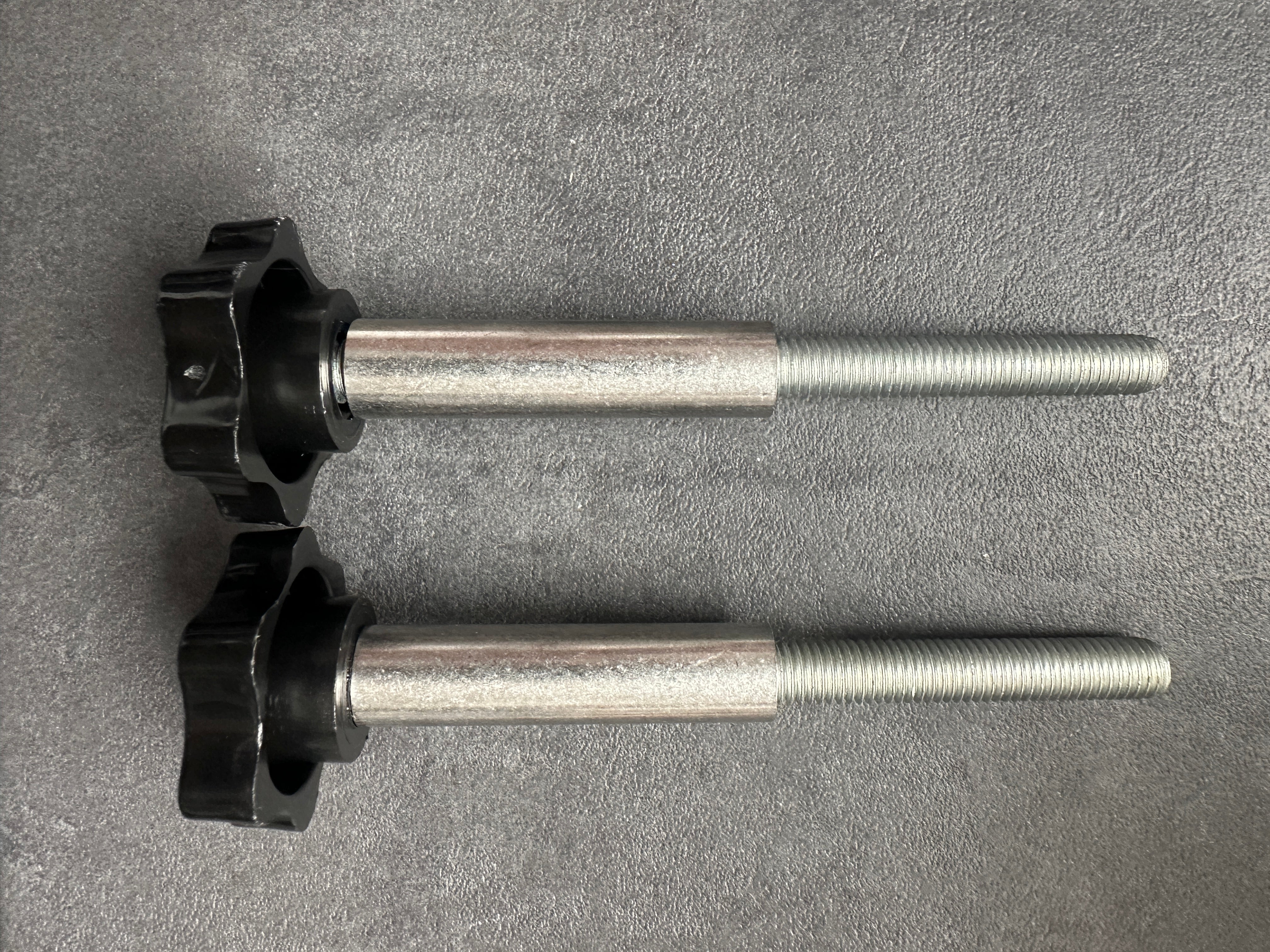 2 x Sterngriffschraube mit Distanzhülse für Gasflaschenhalter-Set (Schnellverschluss-Nachrüstung)Tommy's Tools2Camp®