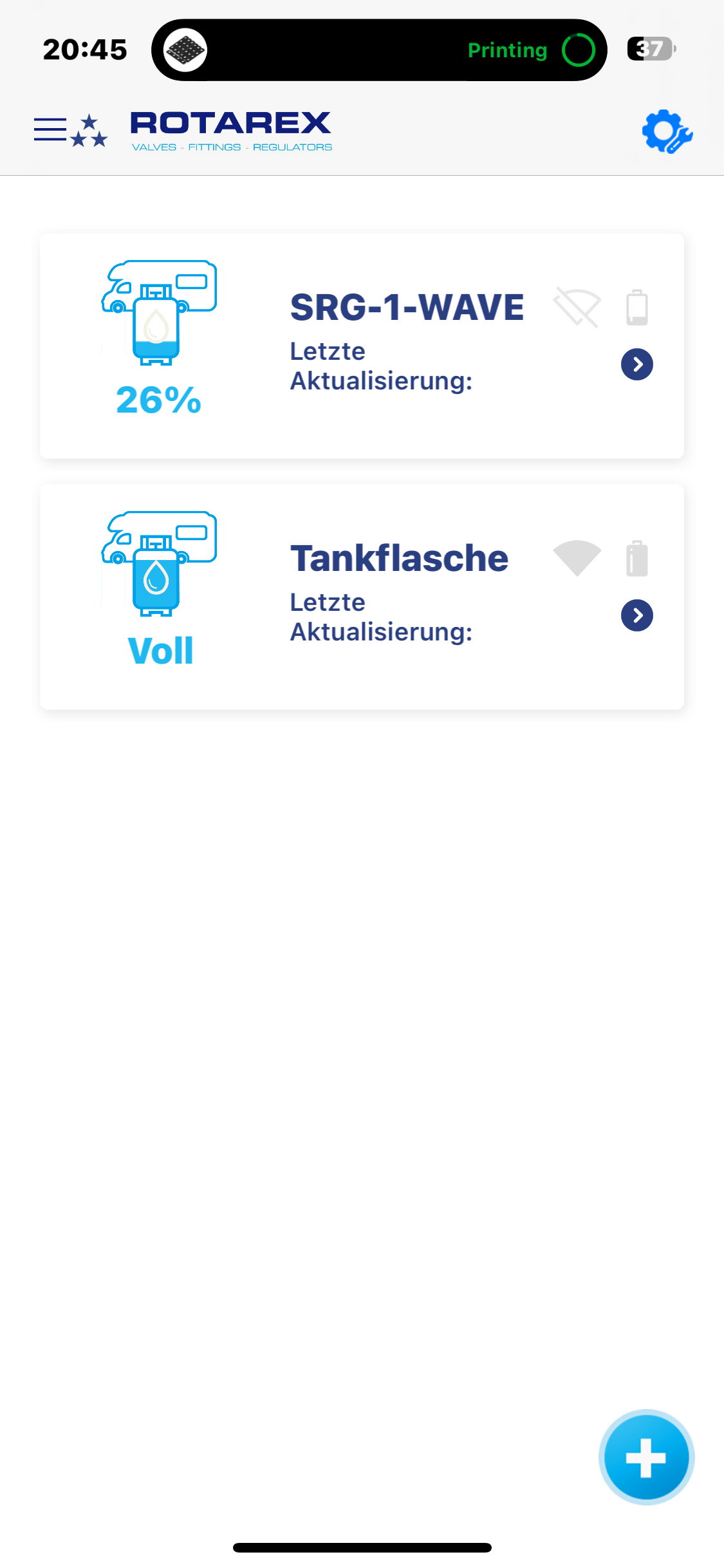 DIMES SRG Fernanzeige für ALUGAS Travel mate GastankflascheTommy's Tools2Camp®