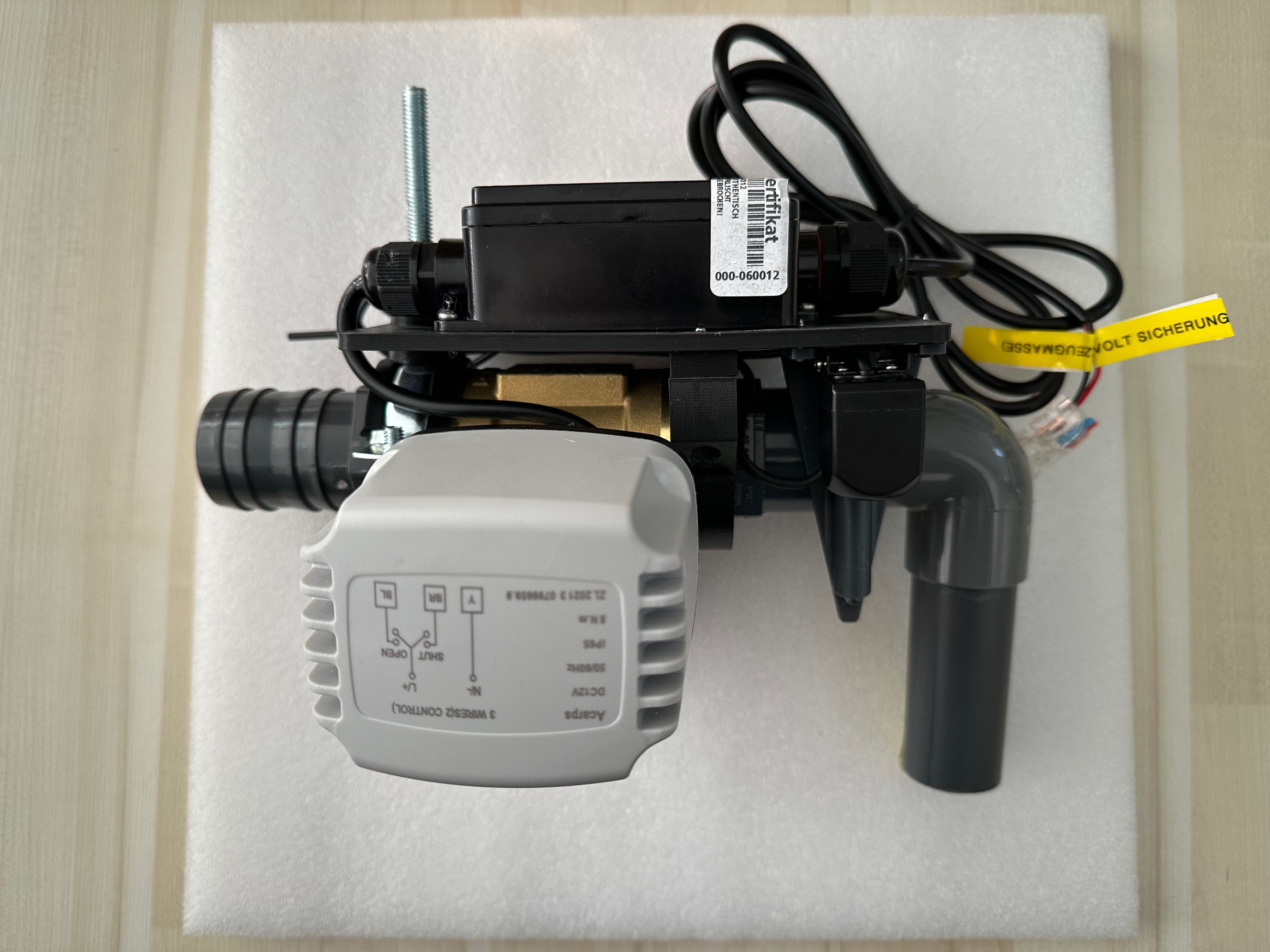 Premium WiFi-Komplettset drahtlos für elektrischen Grauwasserablauf incl. Funk-Kamera u. ZubehörTools2Camp