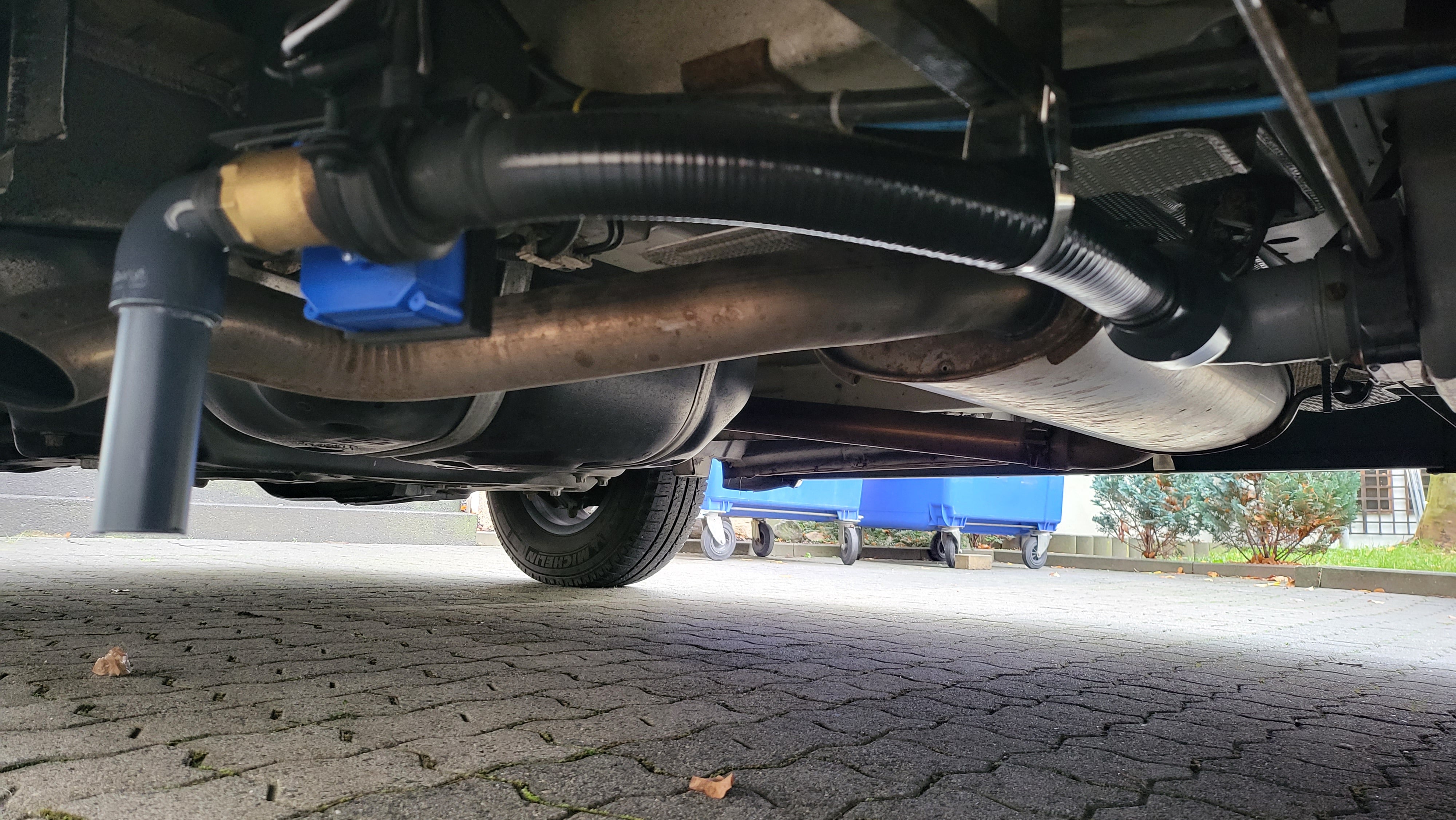 Komplettset für elektrischen Grauwasserablauf incl. Kamera u. ZubehörTools2Camp